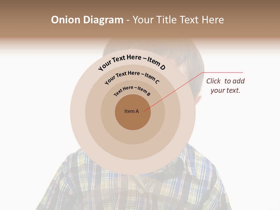 A Young Boy Is Smiling For The Camera PowerPoint Template