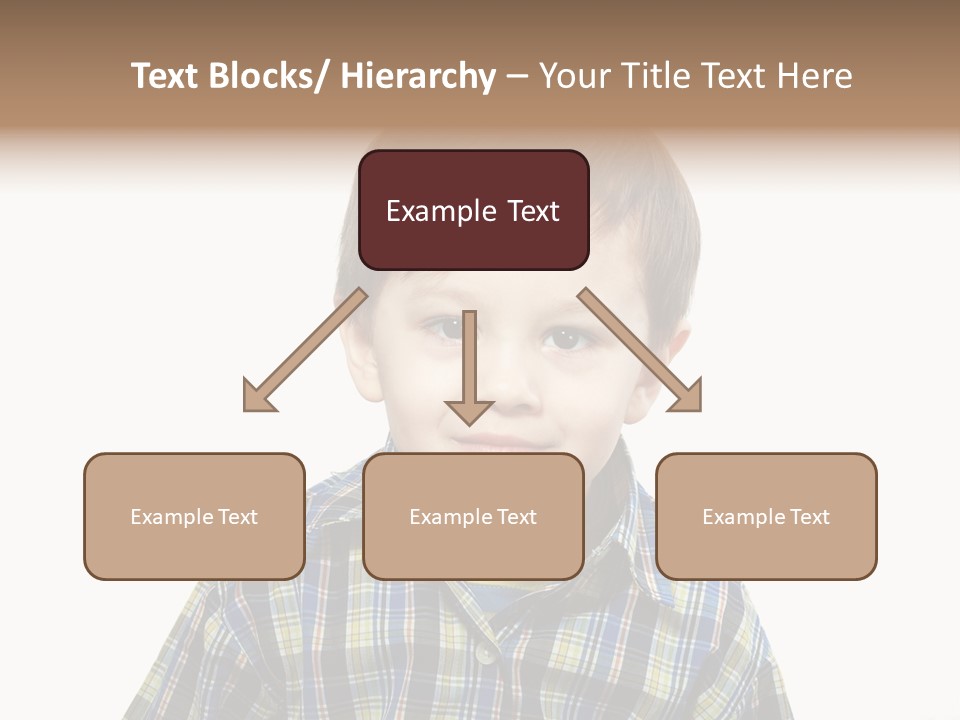 A Young Boy Is Smiling For The Camera PowerPoint Template