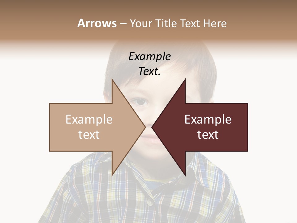 A Young Boy Is Smiling For The Camera PowerPoint Template