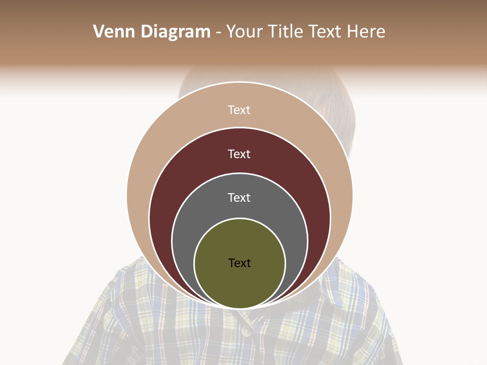 A Young Boy Is Smiling For The Camera PowerPoint Template