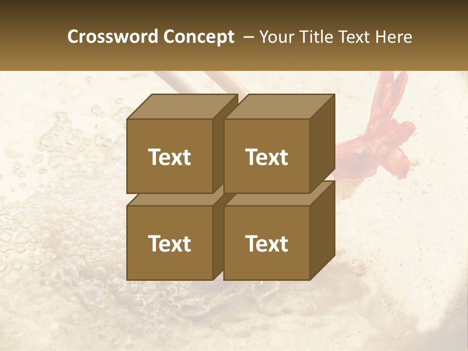 Chopsticks Are Being Used To Stir Food In A Pan PowerPoint Template