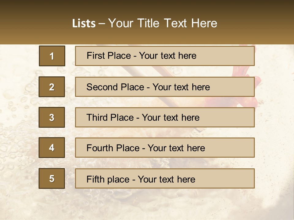 Chopsticks Are Being Used To Stir Food In A Pan PowerPoint Template