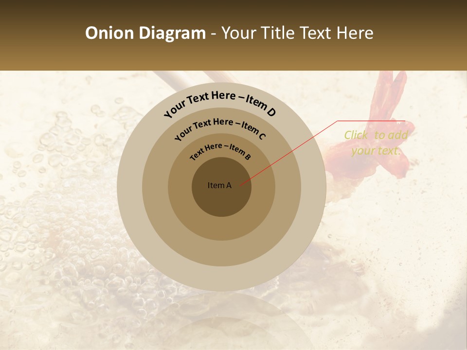 Chopsticks Are Being Used To Stir Food In A Pan PowerPoint Template