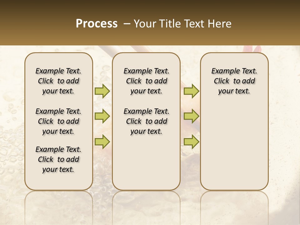 Chopsticks Are Being Used To Stir Food In A Pan PowerPoint Template