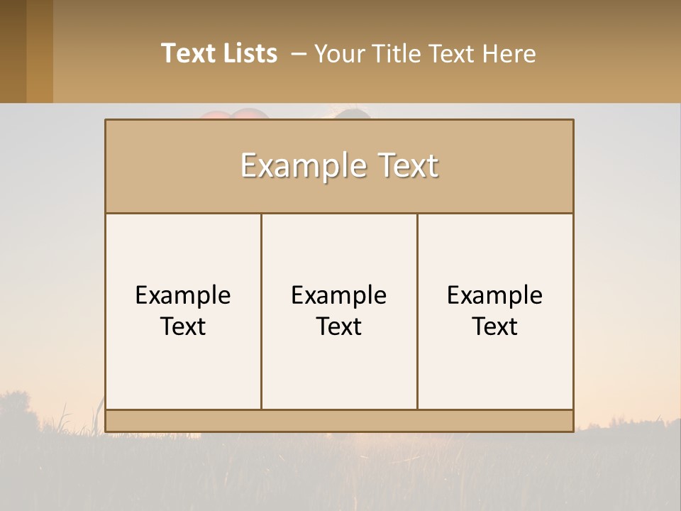 A Woman Holding Balloons In The Air At Sunset PowerPoint Template