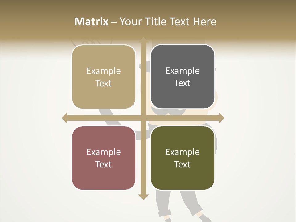 A Man In A Top Hat Holding A Light Bulb PowerPoint Template