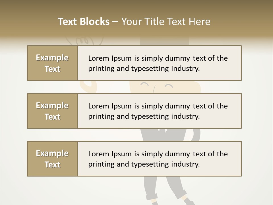 A Man In A Top Hat Holding A Light Bulb PowerPoint Template