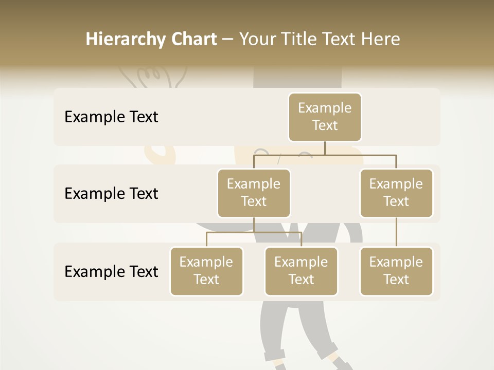 A Man In A Top Hat Holding A Light Bulb PowerPoint Template