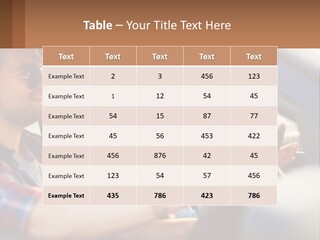 A Man And A Woman Sitting In A Car PowerPoint Template