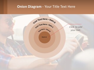 A Man And A Woman Sitting In A Car PowerPoint Template