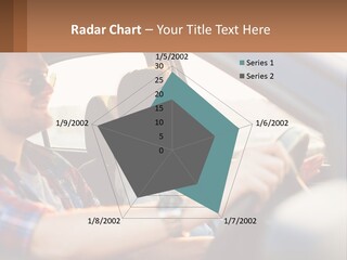 A Man And A Woman Sitting In A Car PowerPoint Template