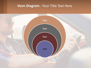 A Man And A Woman Sitting In A Car PowerPoint Template