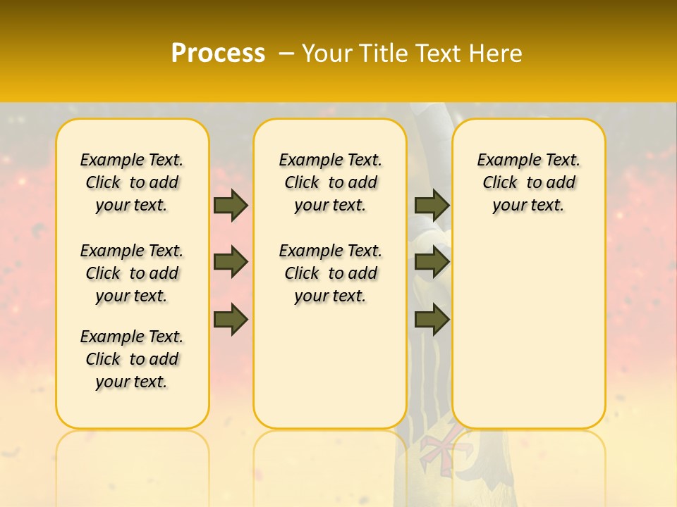 A Hand With A Peace Sign Painted On It PowerPoint Template