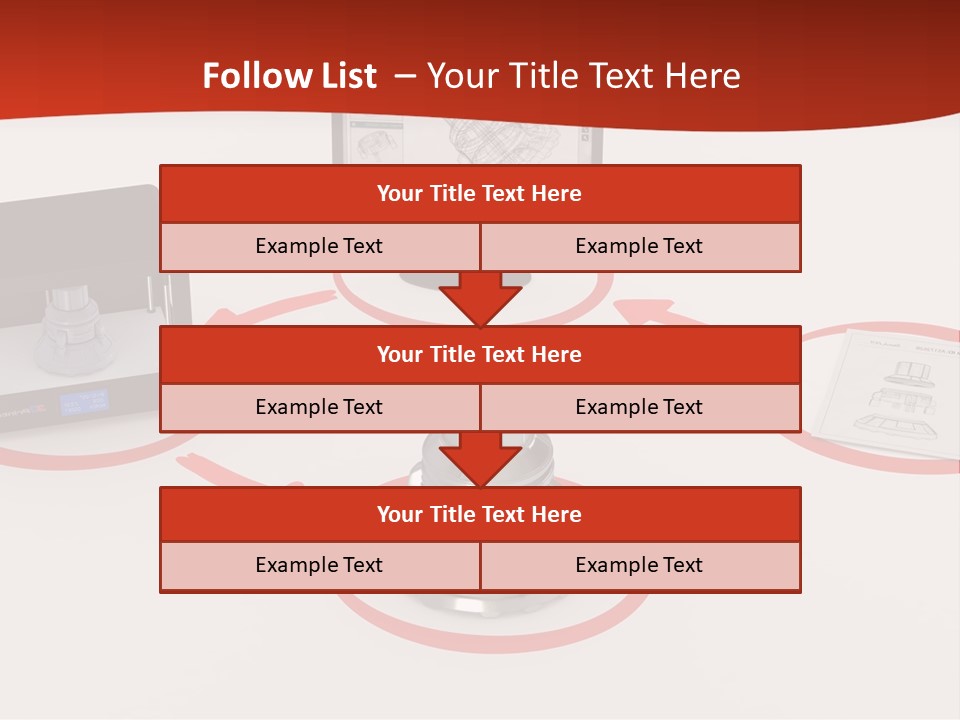 A Computer And A Printer On A Table PowerPoint Template