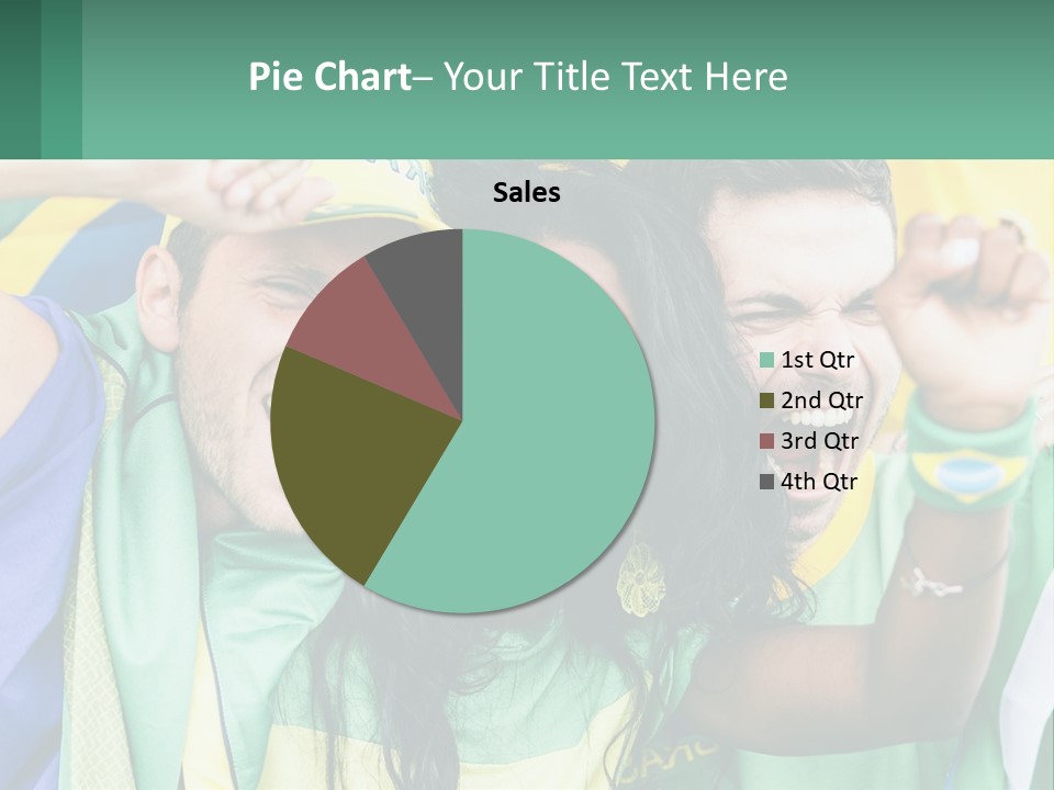 A Group Of People Are Posing For A Picture PowerPoint Template