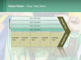 A Group Of People Are Posing For A Picture PowerPoint Template