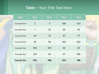 A Group Of People Are Posing For A Picture PowerPoint Template