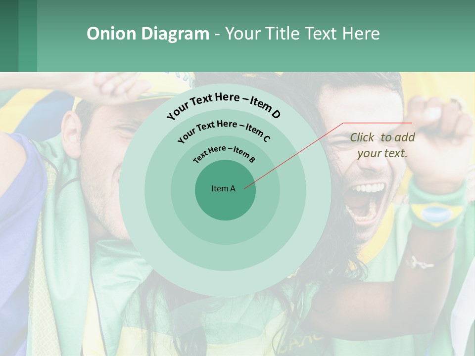 A Group Of People Are Posing For A Picture PowerPoint Template