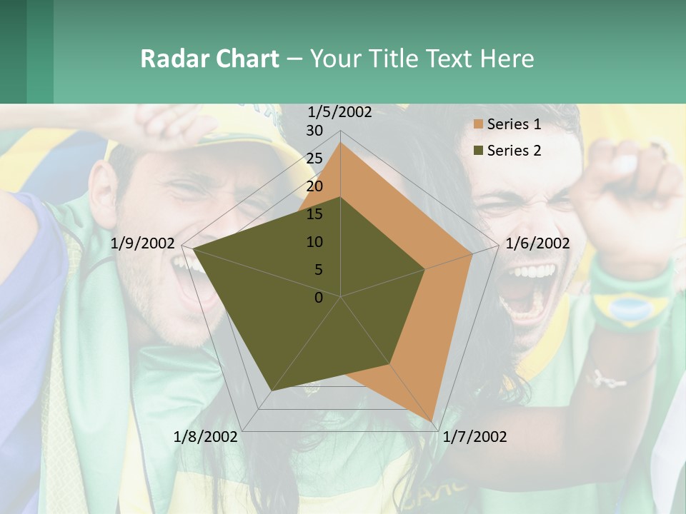 A Group Of People Are Posing For A Picture PowerPoint Template