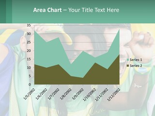 A Group Of People Are Posing For A Picture PowerPoint Template