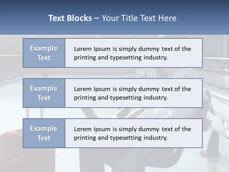 A Man Sitting On A Bench With A Laptop PowerPoint Template
