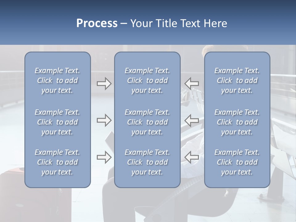 A Man Sitting On A Bench With A Laptop PowerPoint Template