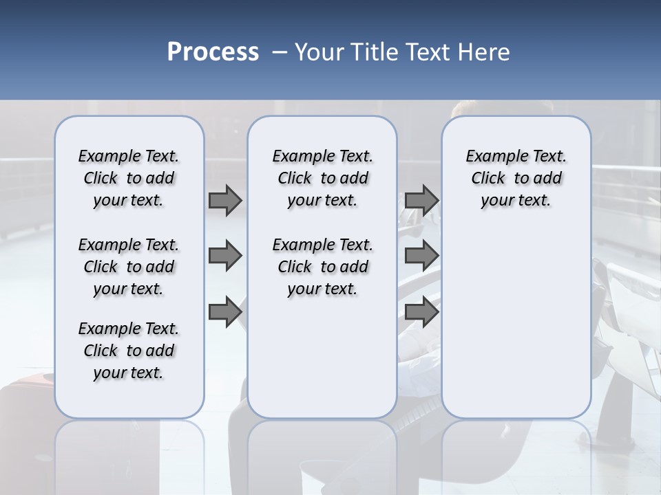 A Man Sitting On A Bench With A Laptop PowerPoint Template