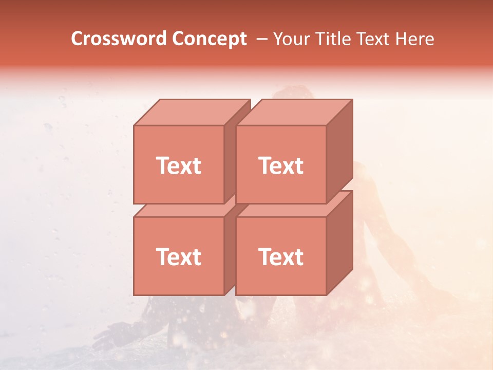 Two People Sitting On A Surfboard In The Water PowerPoint Template