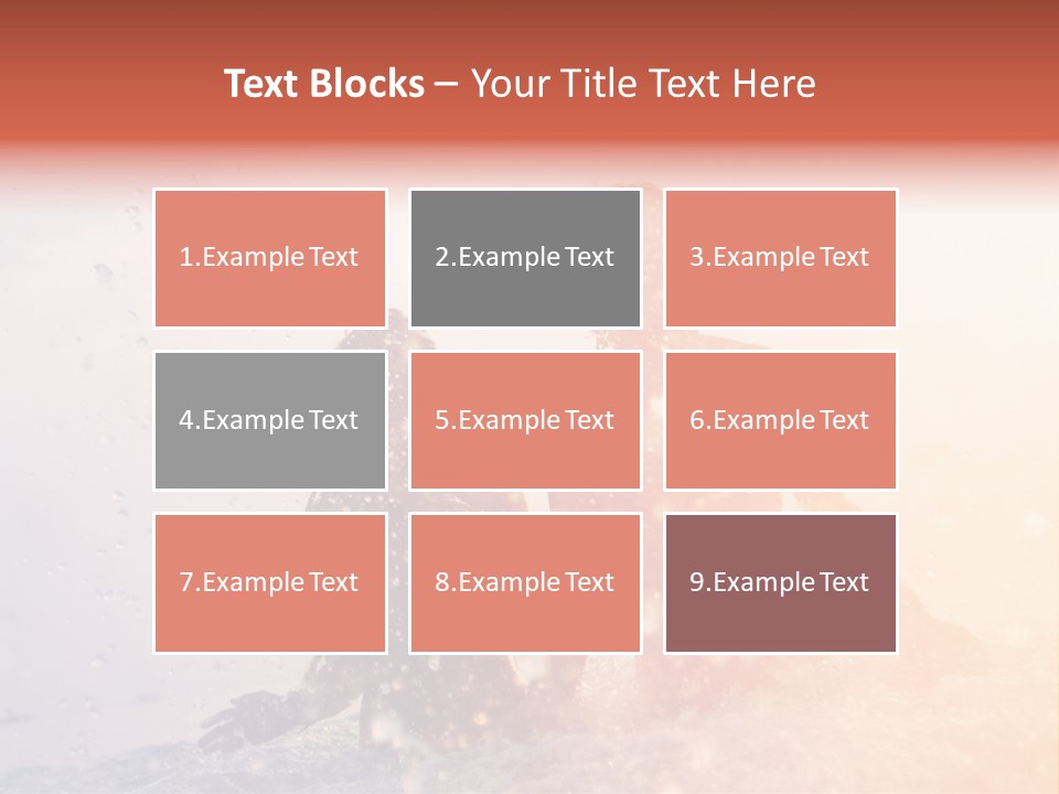 Two People Sitting On A Surfboard In The Water PowerPoint Template