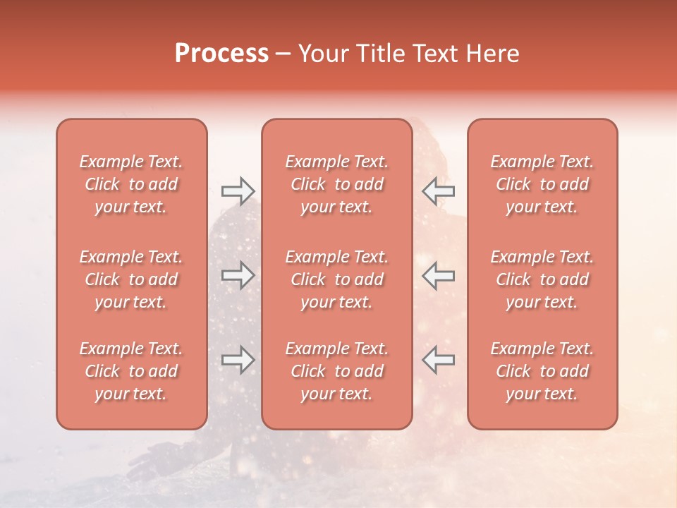 Two People Sitting On A Surfboard In The Water PowerPoint Template