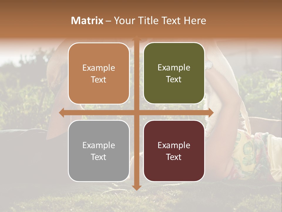 A Person Laying On The Ground With A Dog PowerPoint Template