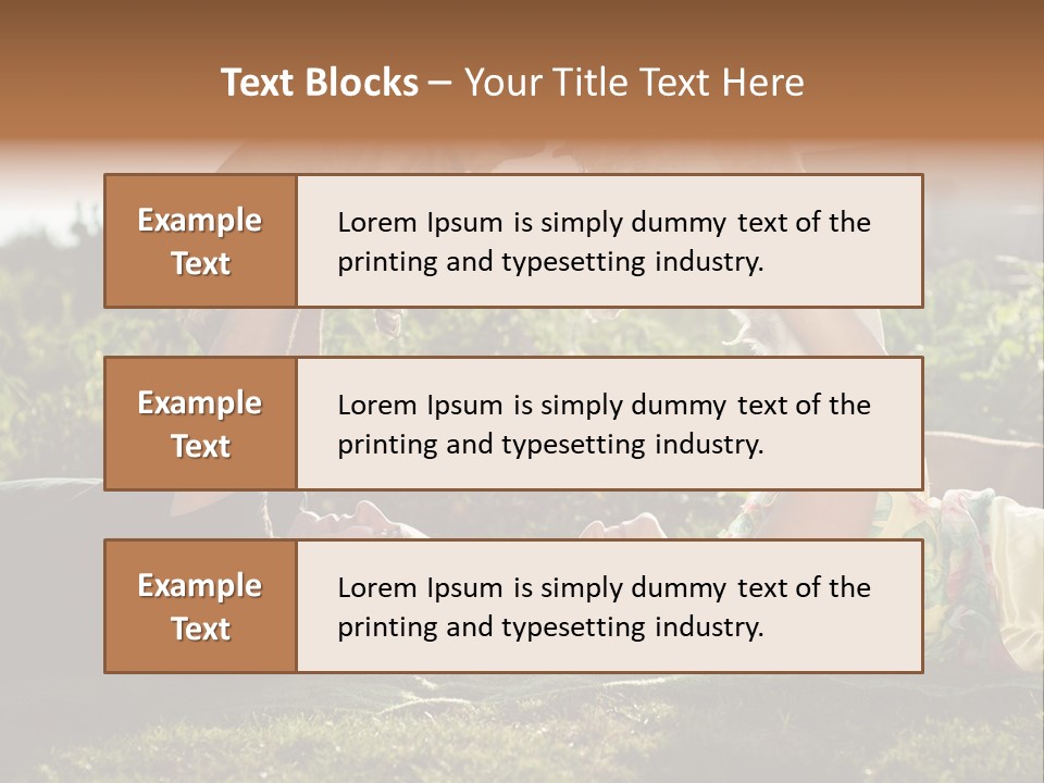 A Person Laying On The Ground With A Dog PowerPoint Template