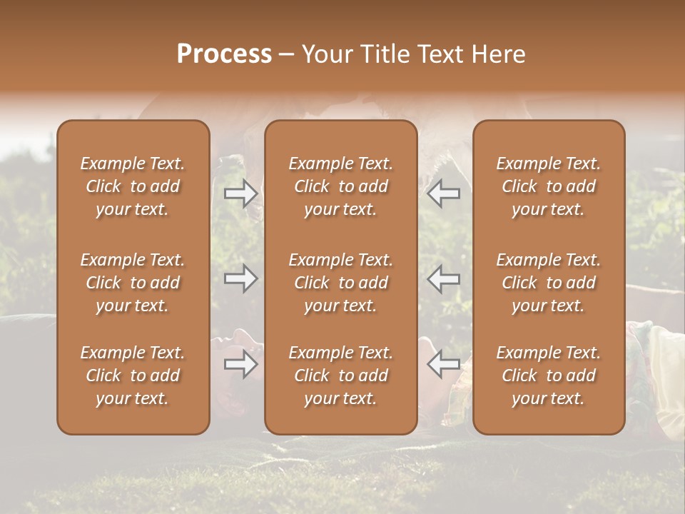 A Person Laying On The Ground With A Dog PowerPoint Template