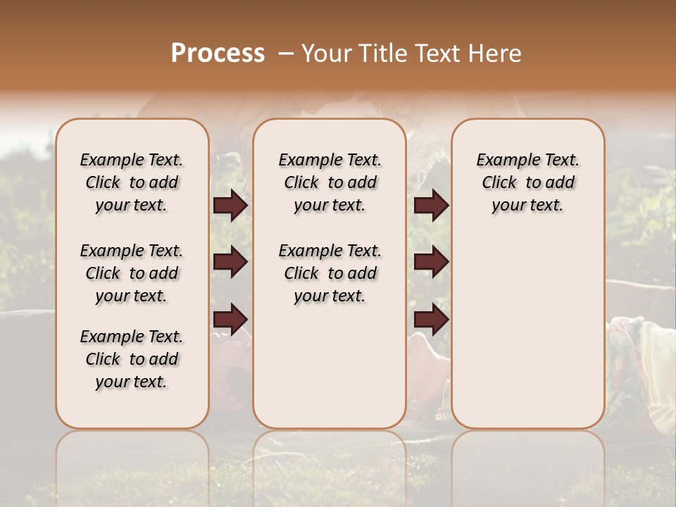 A Person Laying On The Ground With A Dog PowerPoint Template