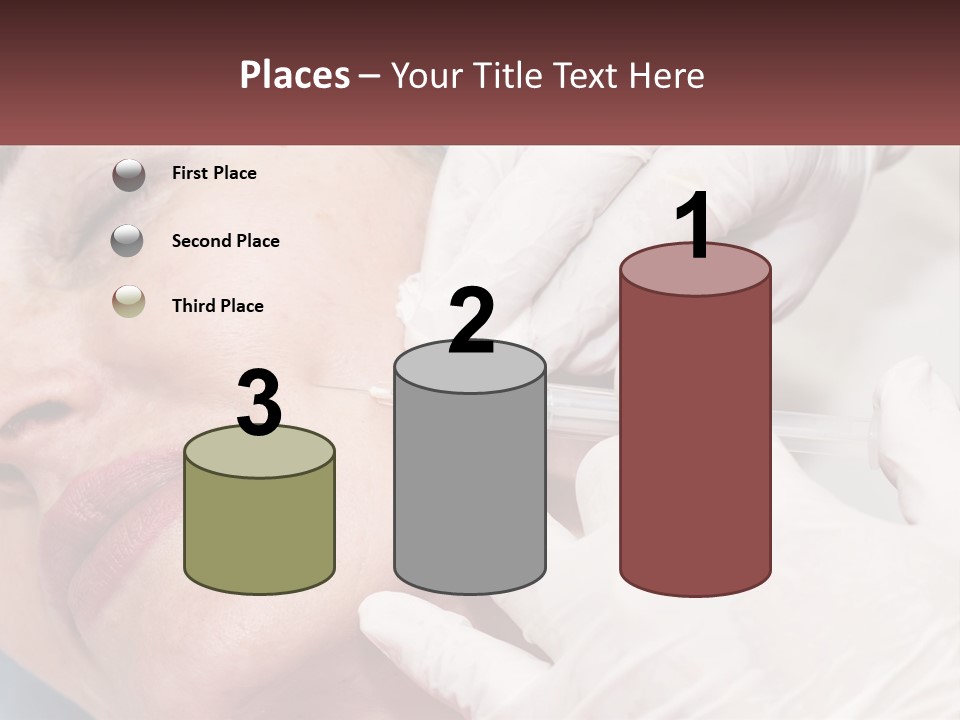 A Woman Getting A Botilage Injection From A Doctor PowerPoint Template