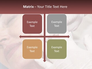 A Woman Getting A Botilage Injection From A Doctor PowerPoint Template