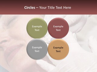 A Woman Getting A Botilage Injection From A Doctor PowerPoint Template