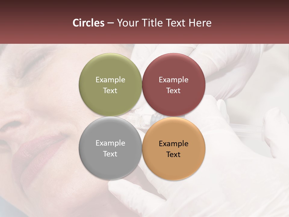 A Woman Getting A Botilage Injection From A Doctor PowerPoint Template