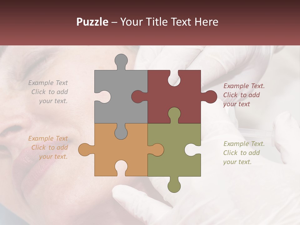 A Woman Getting A Botilage Injection From A Doctor PowerPoint Template