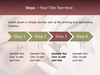 A Woman Getting A Botilage Injection From A Doctor PowerPoint Template