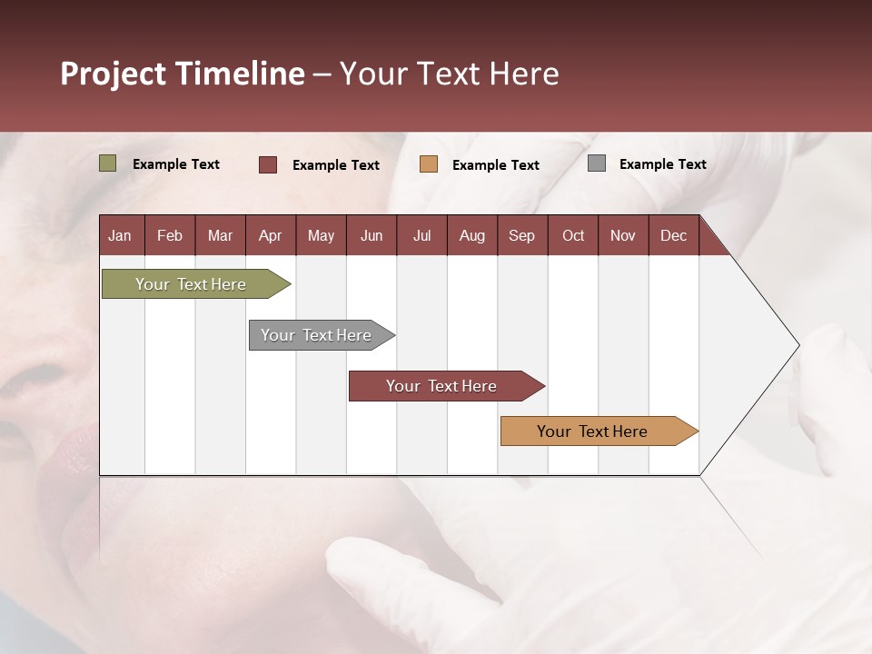A Woman Getting A Botilage Injection From A Doctor PowerPoint Template