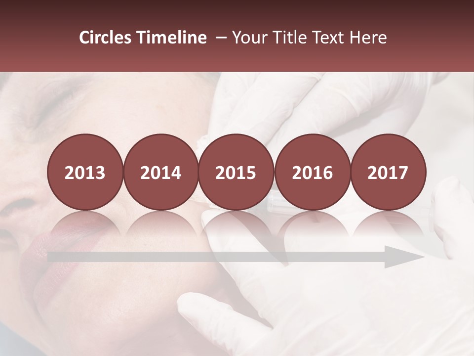 A Woman Getting A Botilage Injection From A Doctor PowerPoint Template