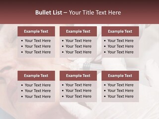 A Woman Getting A Botilage Injection From A Doctor PowerPoint Template