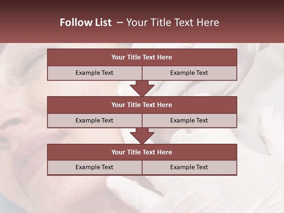 A Woman Getting A Botilage Injection From A Doctor PowerPoint Template