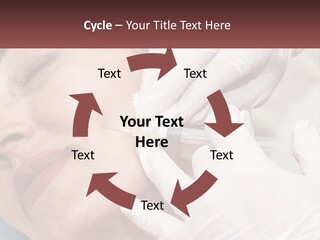 A Woman Getting A Botilage Injection From A Doctor PowerPoint Template