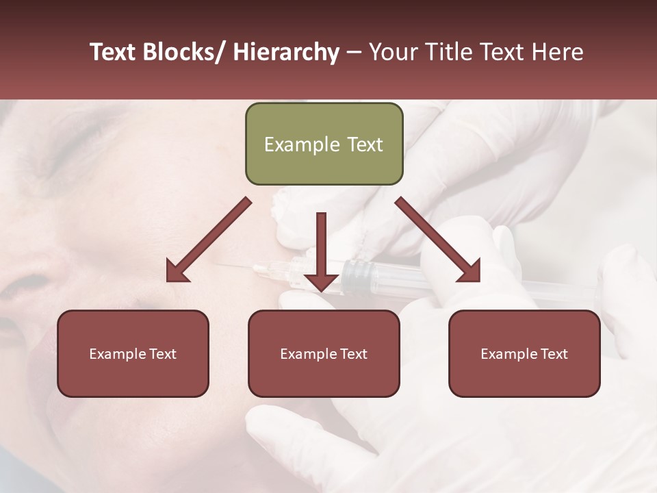 A Woman Getting A Botilage Injection From A Doctor PowerPoint Template