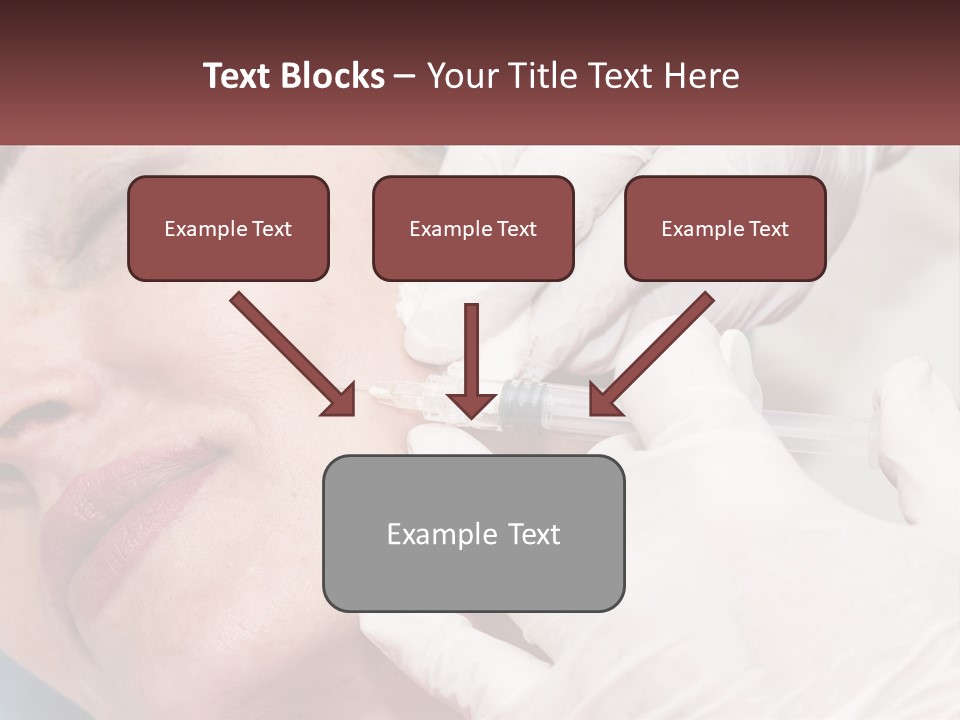A Woman Getting A Botilage Injection From A Doctor PowerPoint Template