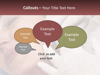 A Woman Getting A Botilage Injection From A Doctor PowerPoint Template