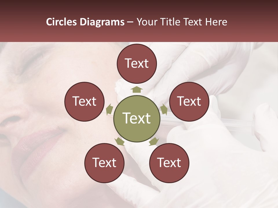 A Woman Getting A Botilage Injection From A Doctor PowerPoint Template