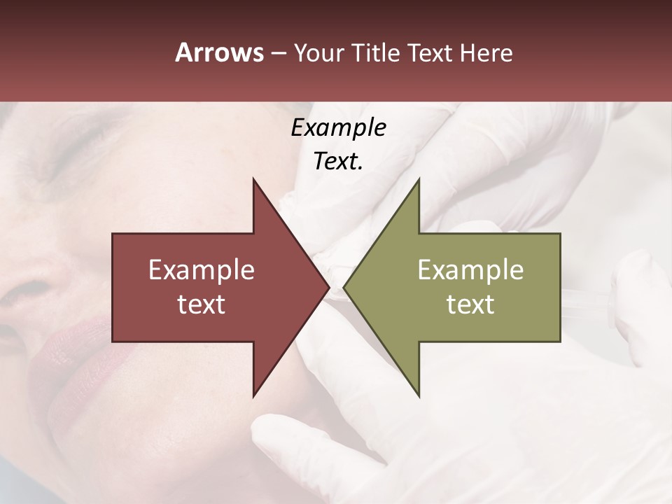 A Woman Getting A Botilage Injection From A Doctor PowerPoint Template